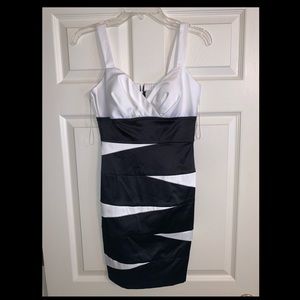 Teeze Me Black and White never worn cocktail dress